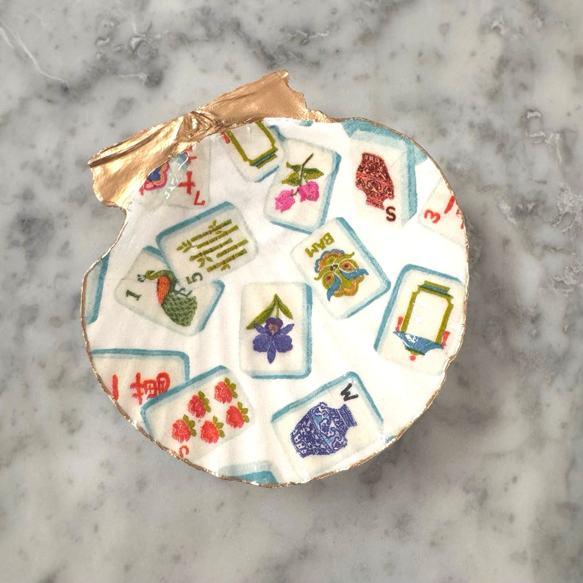 Mahjong Tile Trinket Dish, Mahjong Lover Jewelry Dish, Mahjong Dice Holder